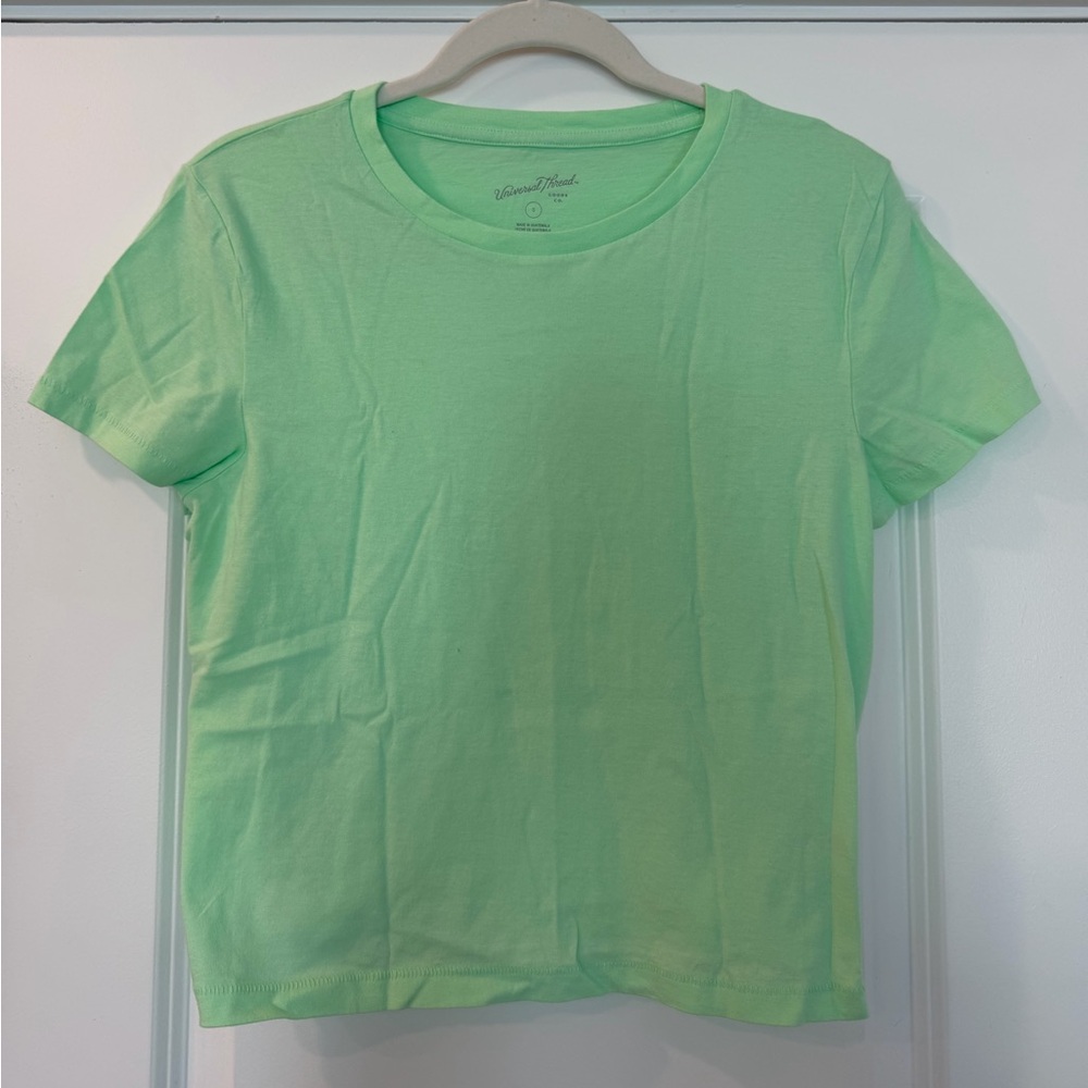 Light Green Short Sleeve T-Shirt